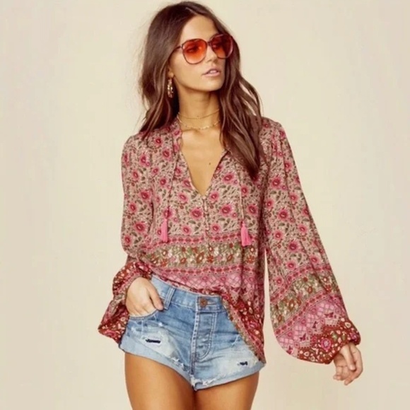 Spell and the Gypsy Kombi Top in Spice, Small - Picture 4 of 12